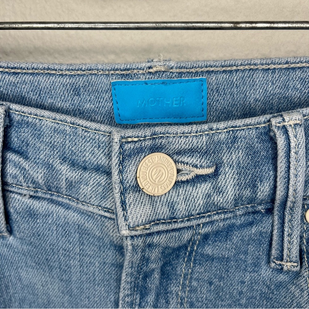 Mother Light Wash High Waisted Tunnel Vision Sneak Sippin’ Sweet Tea - Picture 11 of 16